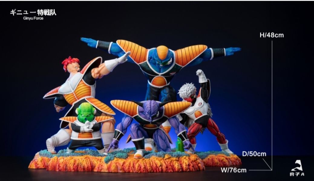 豹子A工作室 龍珠系列第三彈 基紐特戰隊 基紐小隊·經典pose 