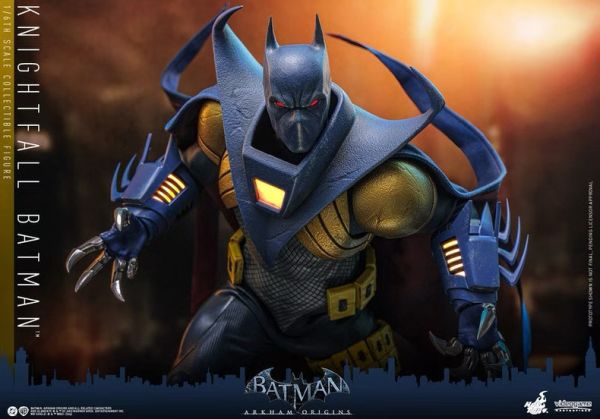 正版授權 HOTTOYS HT 1/6 VGM74《蝙蝠俠：阿卡姆起源》 騎士隕落蝙蝠俠 可動 
