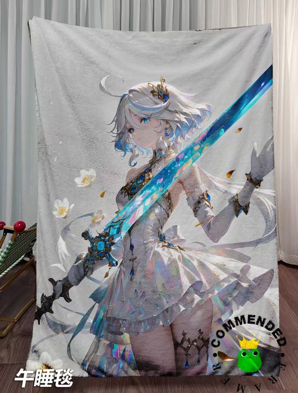 皇呱 《芙寧娜》原神水神楓丹塵世七執政裝飾畫 