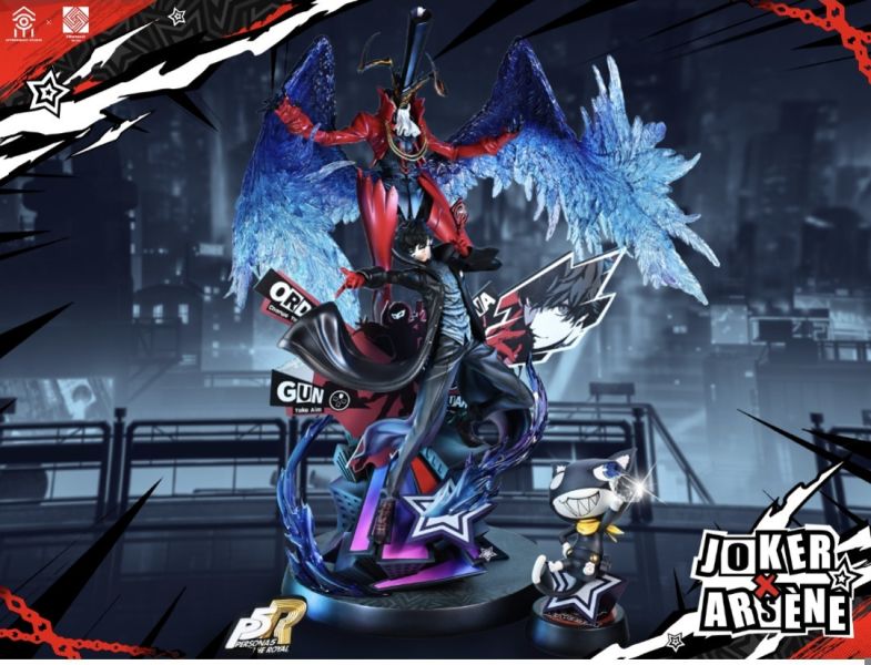 餘震Aftershock×婓波Fibonacci Studio 女神異聞錄P5R-雨宮蓮&亞森 