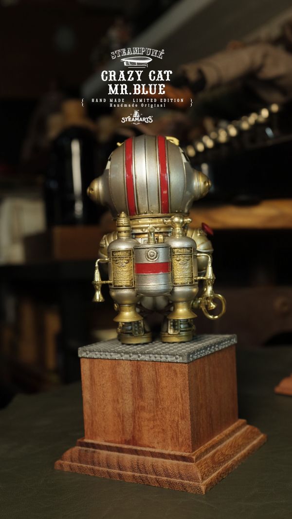 蒸汽工廠 STEAMARTS 藍先生的機器人 銀色限量版 