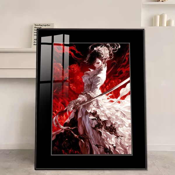 JUZI橘子工作室 血與禮 裝飾畫 