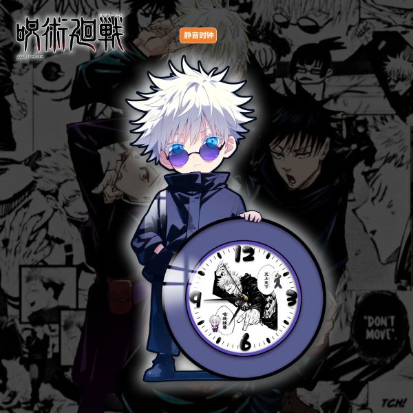 阿喵畫社 唯我獨尊五條悟 鐘錶裝飾畫 