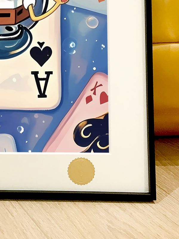 星空《紙牌海綿寶寶》比奇堡派大星裝飾畫 