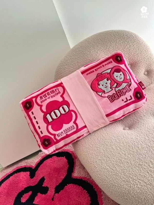 有錢花卡什靠枕 RICH FLOWER CASH CUSHION 