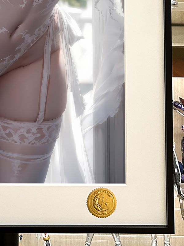 星空《花嫁尤爾哈》YoRHa 2B尼爾機械紀元夜刃裝飾畫 