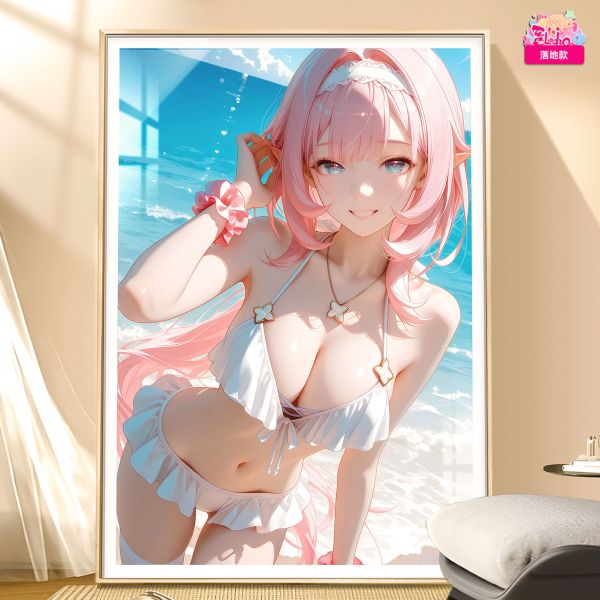 阿喵畫社 紫外線 愛莉希雅裝飾畫 