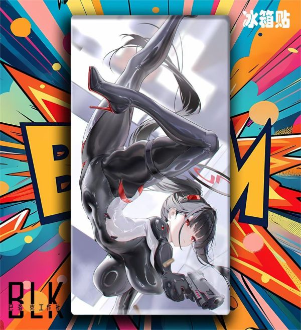 巴洛克 特工莉音調月莉音蔚藍檔案調月莉央老大姐裝飾畫/冰箱貼 