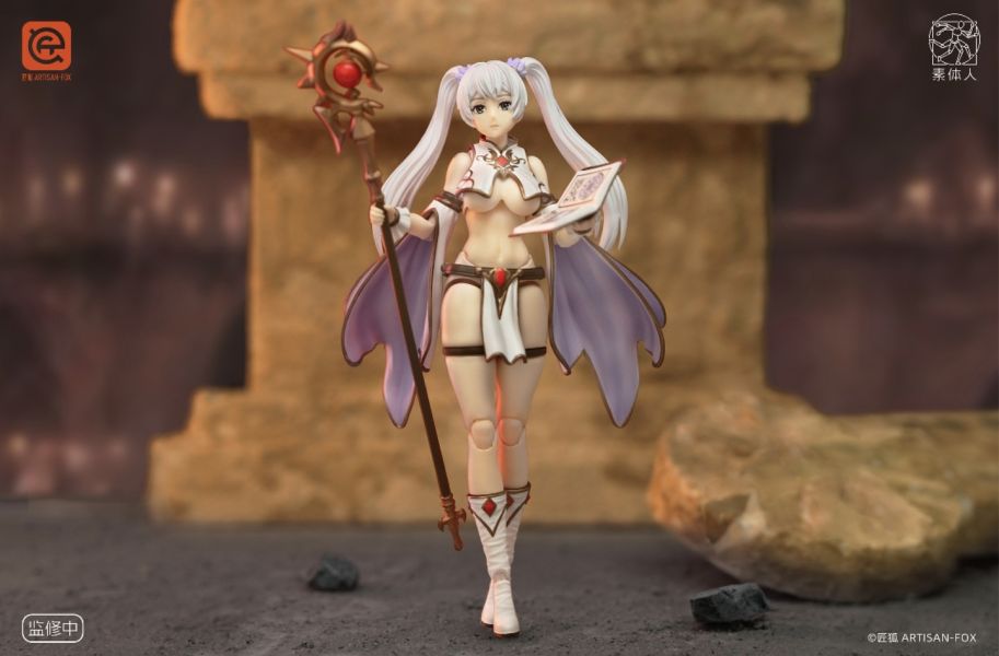 匠狐ARTISAN-FOX 素體人系列第一彈 《夏亞戰記》魔導師莉莉-Lily 