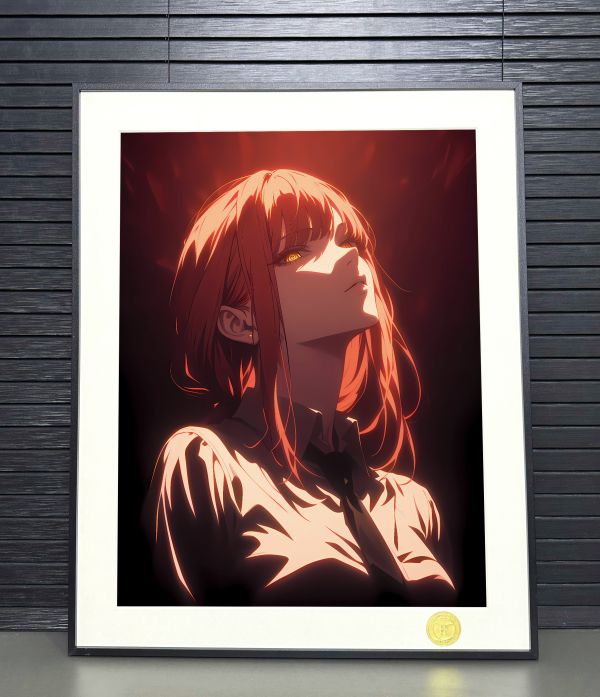 H2工作室 《瑪奇瑪》電鋸人鏈鋸人Chainsaw Man Makima裝飾畫 