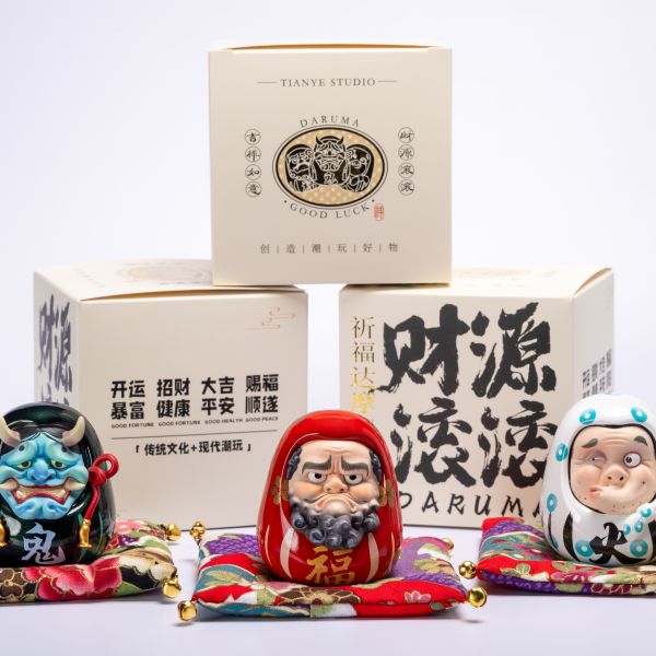 田也工作室 祈福達摩蛋 