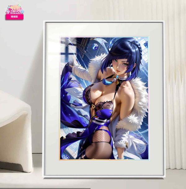 阿喵畫社 夜蘭 展館級精裱款8k超清畫 