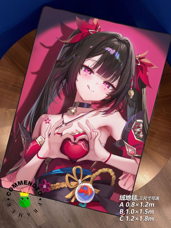 皇呱《花火大人比心第二彈》崩壞：星穹鐵道假面愚者裝飾畫 