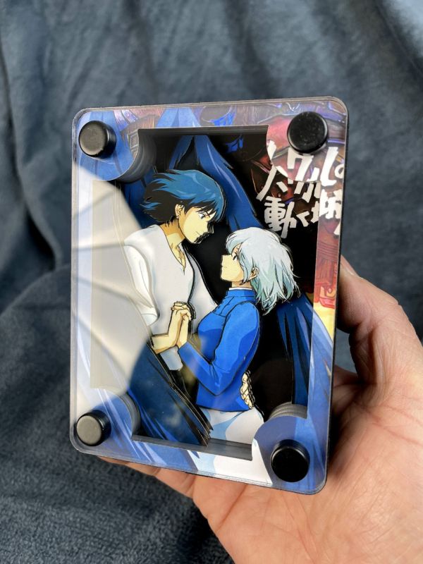 萌萌匠 哈爾的移動城堡哈爾蘇菲立體亞克力磚擺臺 