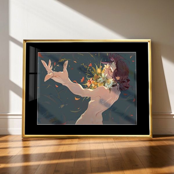 千鳥社《蕾塞的獨舞》鏈鋸人炸彈惡魔午睡毯地毯裝飾畫 