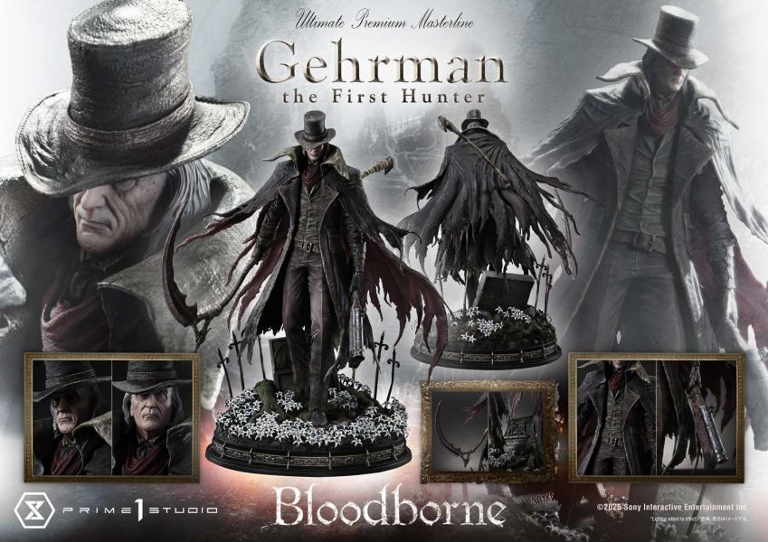 正版授權 Prime 1 Statue 1/4 Bloodborne血源詛咒 傑爾曼 