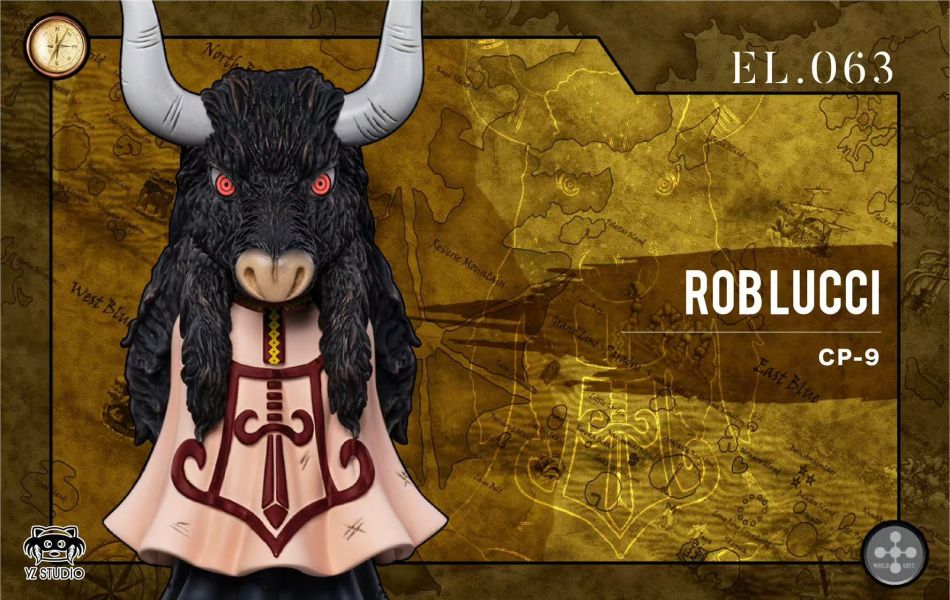 【補款】yz工作室 偉大航路系列 決戰司法島 063面具cp9 羅布·路奇 