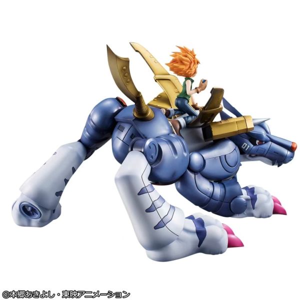 正版授權 MegaHouse MH GEM數碼寶貝石田大和鋼鐵加魯魯再版 