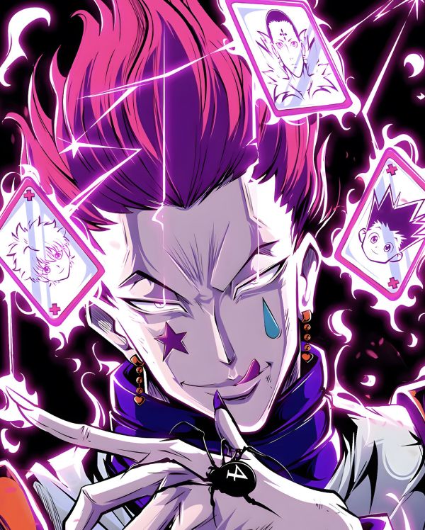 H2工作室《西索莫羅》全職獵人小杰奇犽裝飾畫 