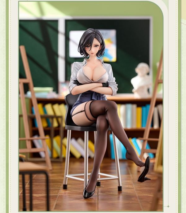 正版授權 大漫匠 Animester 1/6 美術教師的課後指導 瑠美 