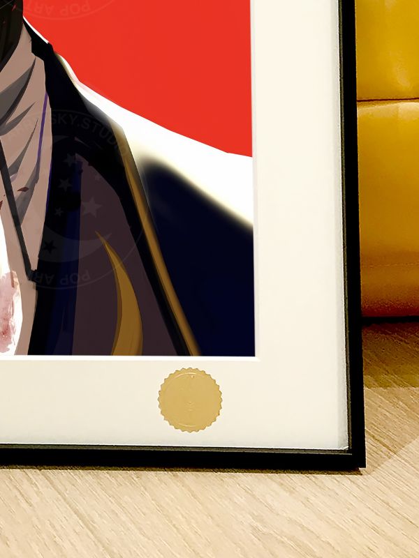 星空《樞木朱雀》Code Geass 反叛的魯路修白色騎士裝飾畫 