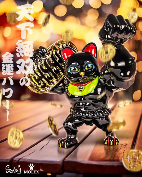 SENZII千紙×貓力士MOLEX 貓力士MOLEX（金運版） 