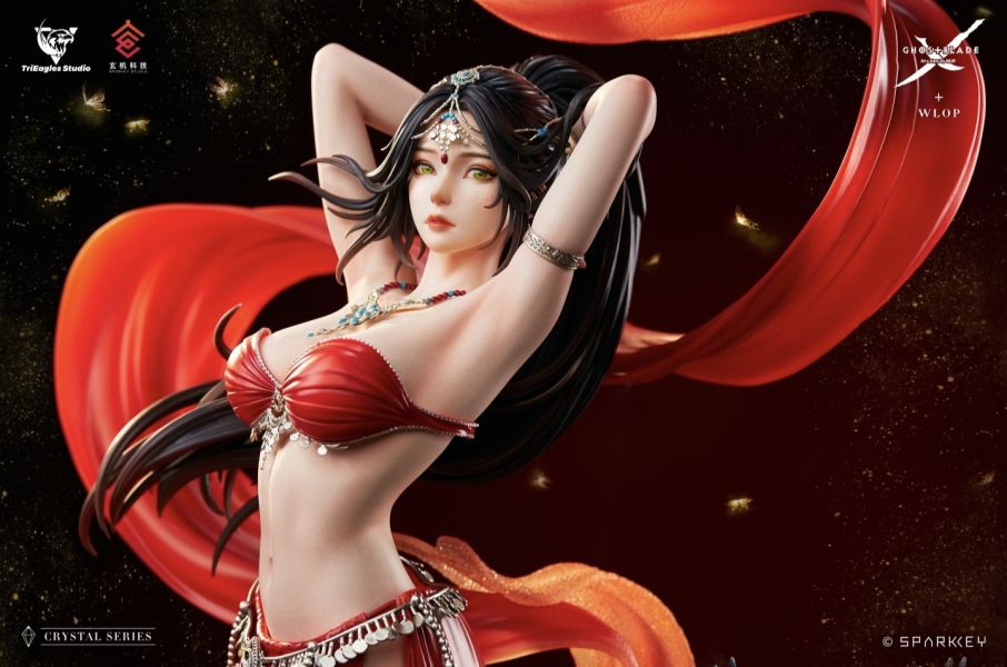 【現貨】正版授權 TRIEAGLES 《鬼刀》雕像系列-《風曳》 