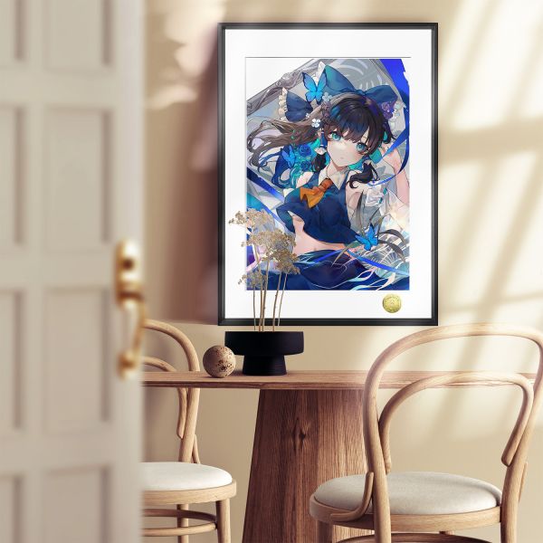 皇呱《可愛女巫》東方Project博麗靈夢裝飾畫 