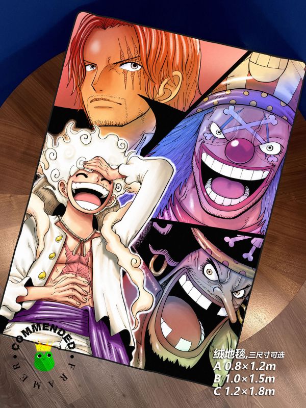 皇呱《新世界四皇》海賊王周邊裝飾畫 