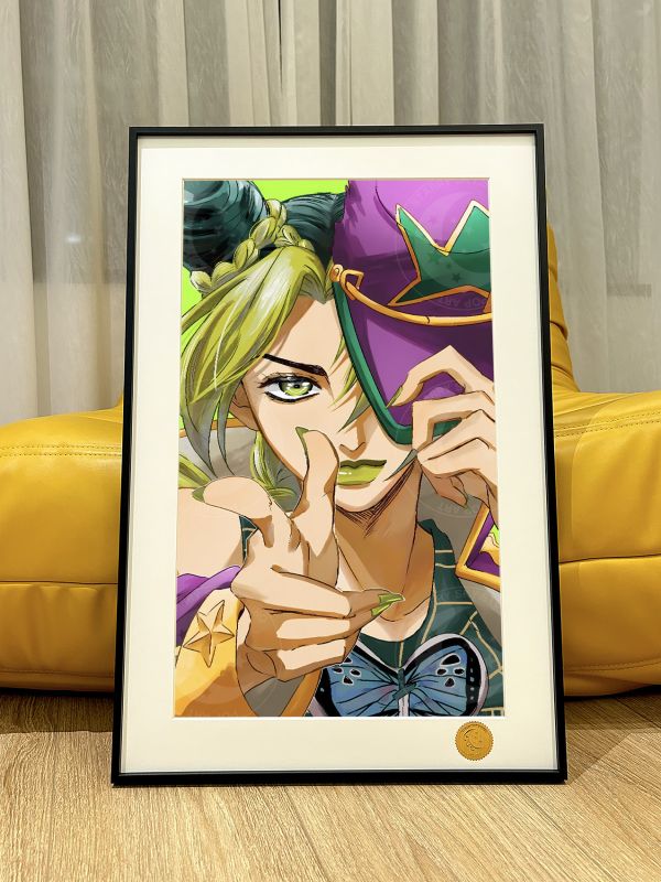 星空《空條徐倫》JOJO的奇妙冒險Jolyne Cujoh裝飾畫 