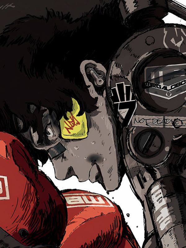 星空《裝甲重拳》JOE明日之丈MEGALO BOX裝飾畫 