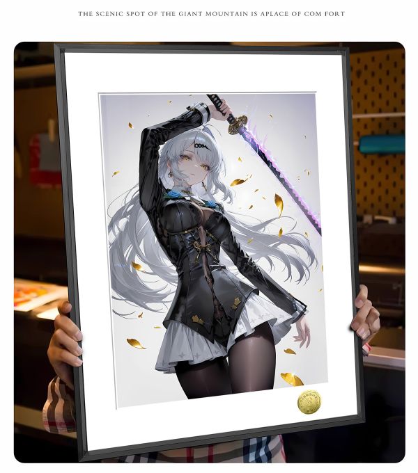 皇呱《宗師儀玄》絕區零虛狩級調查員裝飾畫 