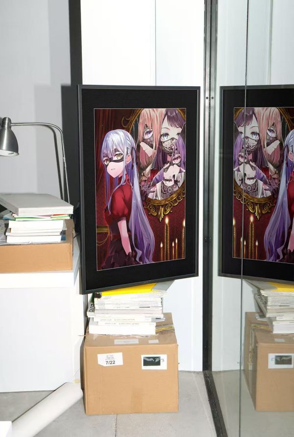 千鳥社 《AVE mujica》BanG Dream!豐川祥子三角初華若葉睦八幡海鈴裝飾畫 