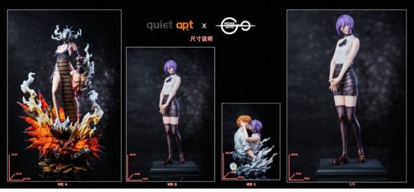QuietArt×Hera Studio 炸彈惡魔 波姆&蕾塞&Kiss胸像 