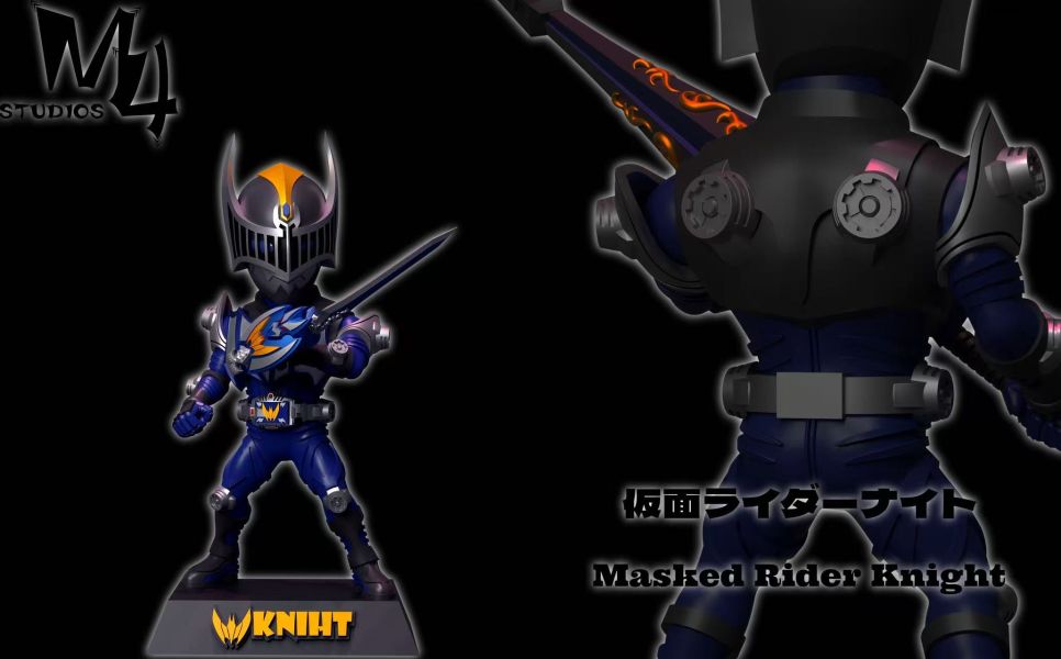 【補款】M4 龍騎精品系列第二彈 假面騎士夜騎Knight 