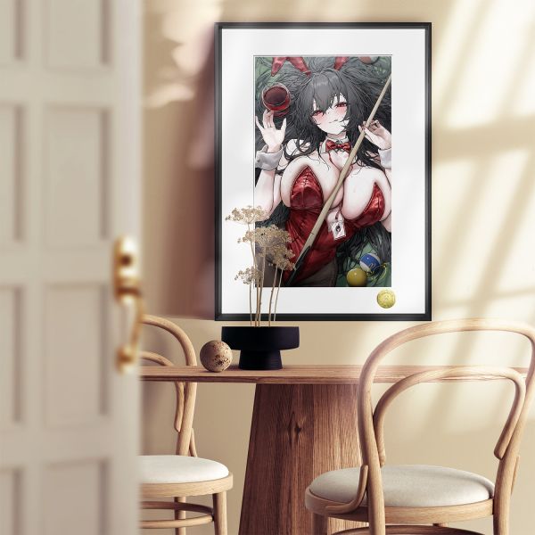 皇呱《大鳳台球兔女郎 第六彈》碧藍航線艦娘鷯裝飾畫 