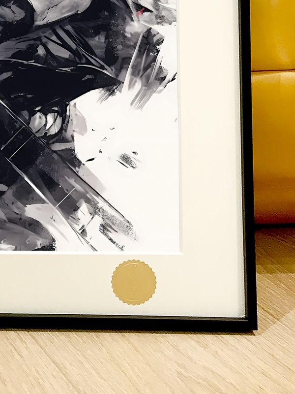 星空《水墨火影系列》火影忍者動漫裝飾畫 