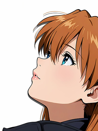 巴洛克《情書明日香/綾波麗》新世紀福音戰士裝飾畫冰箱貼 