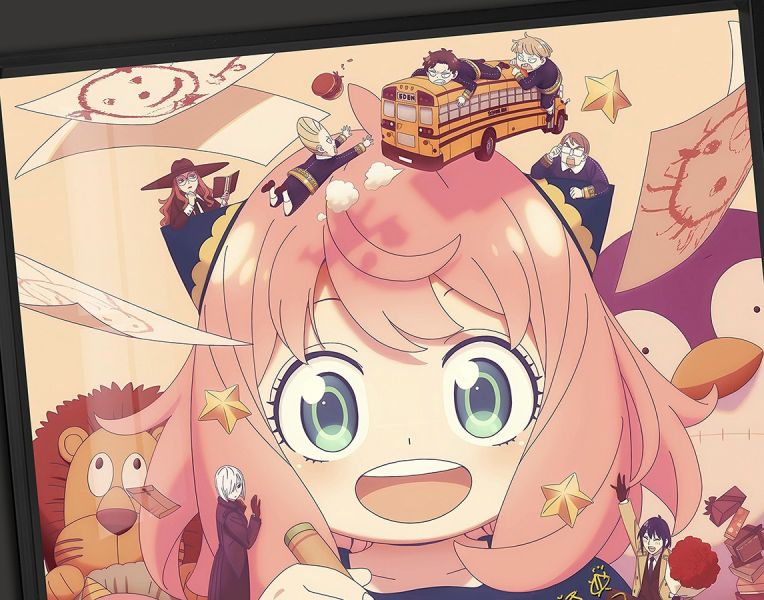 千鳥社 《間諜過家家 第三季 聲優》簽名裝飾畫 