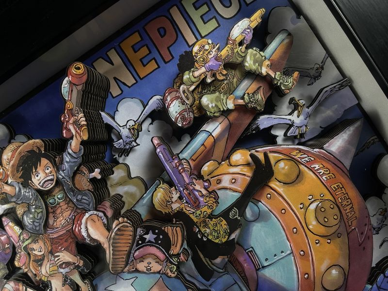 Kaitouken Koubou ONEPIECE We Are Eternal 立體裝飾畫 