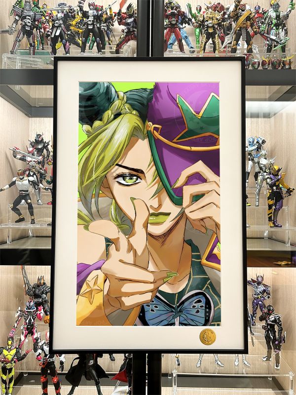 星空《空條徐倫》JOJO的奇妙冒險Jolyne Cujoh裝飾畫 