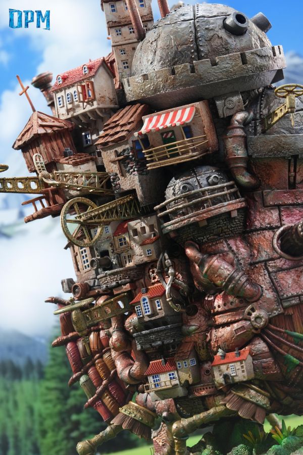【補款】OPM-Studio 宮崎駿桌面場景系列009-哈爾的移動城堡-行走的城堡 