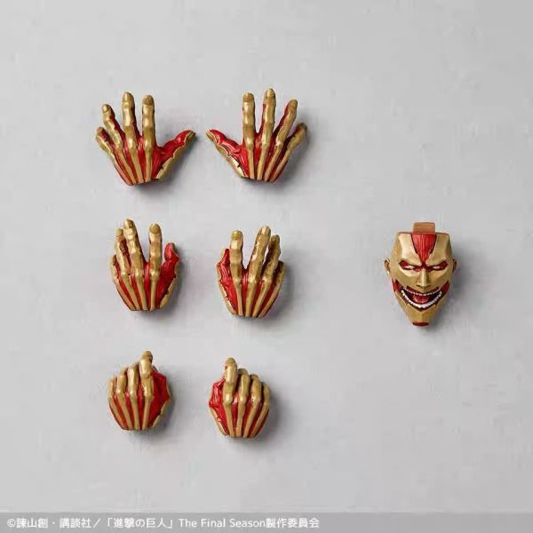 正版授權 海洋堂 轉輪科技驚奇山口鎧之巨人（2026年再版） 