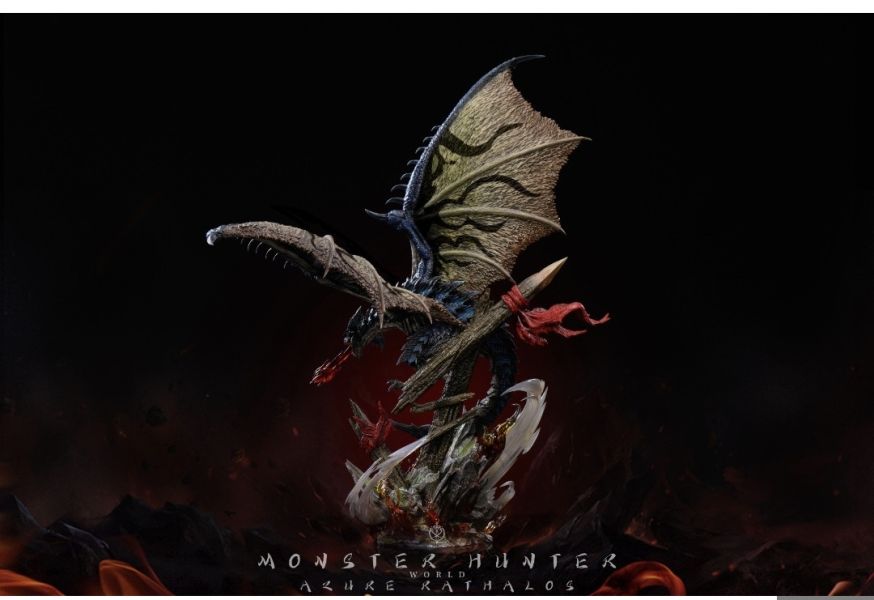 Edge studio 怪物獵人（雄火龍 銀火龍 蒼火龍） 