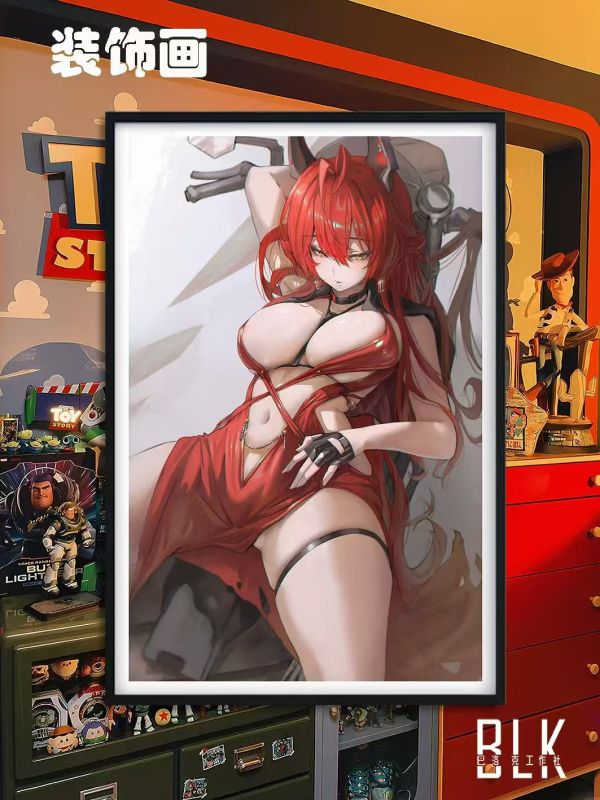 巴洛克 尼希利斯塔勝利女神：妮姬裝飾畫/冰箱貼 