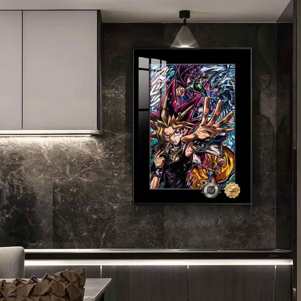 JUZI橘子工作室 遊戲王經典召喚獸海報裝飾畫 