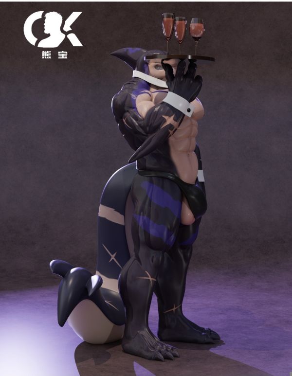 熊寶GK 卡·拉特 XXL猛漢特區 雕像GK 