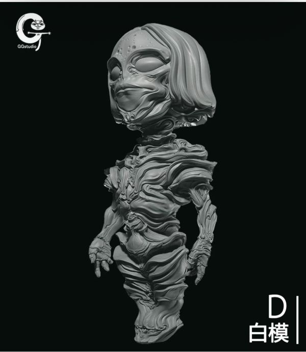 【工作室現貨】GGstudio MONSTER D白模 