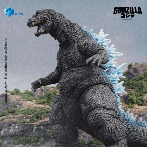正版授權 HIYA海雅玩具 18cm 哥斯拉魔斯拉王者基多拉 大怪獸總攻擊 2001哥斯拉 