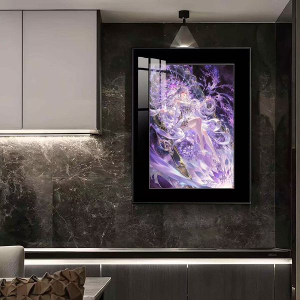 JUZI橘子工作室 幻紫雅典娜 裝飾畫 